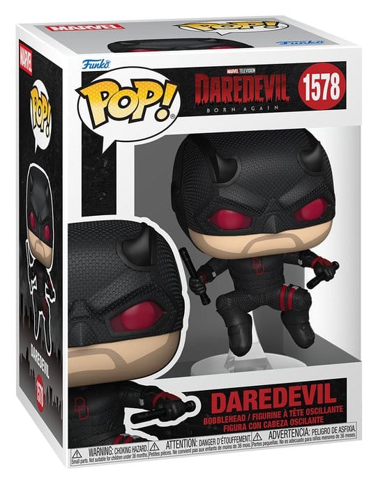 Funko Pop Daredevil (Black Suit) 1578 Marvel Daredevil Born Again