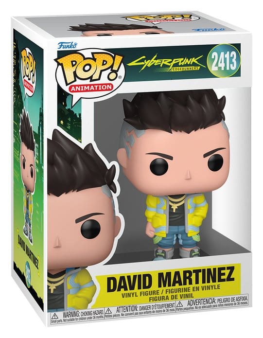 Funko Pop David 2413 Cyberpunk Edgerunners Animation