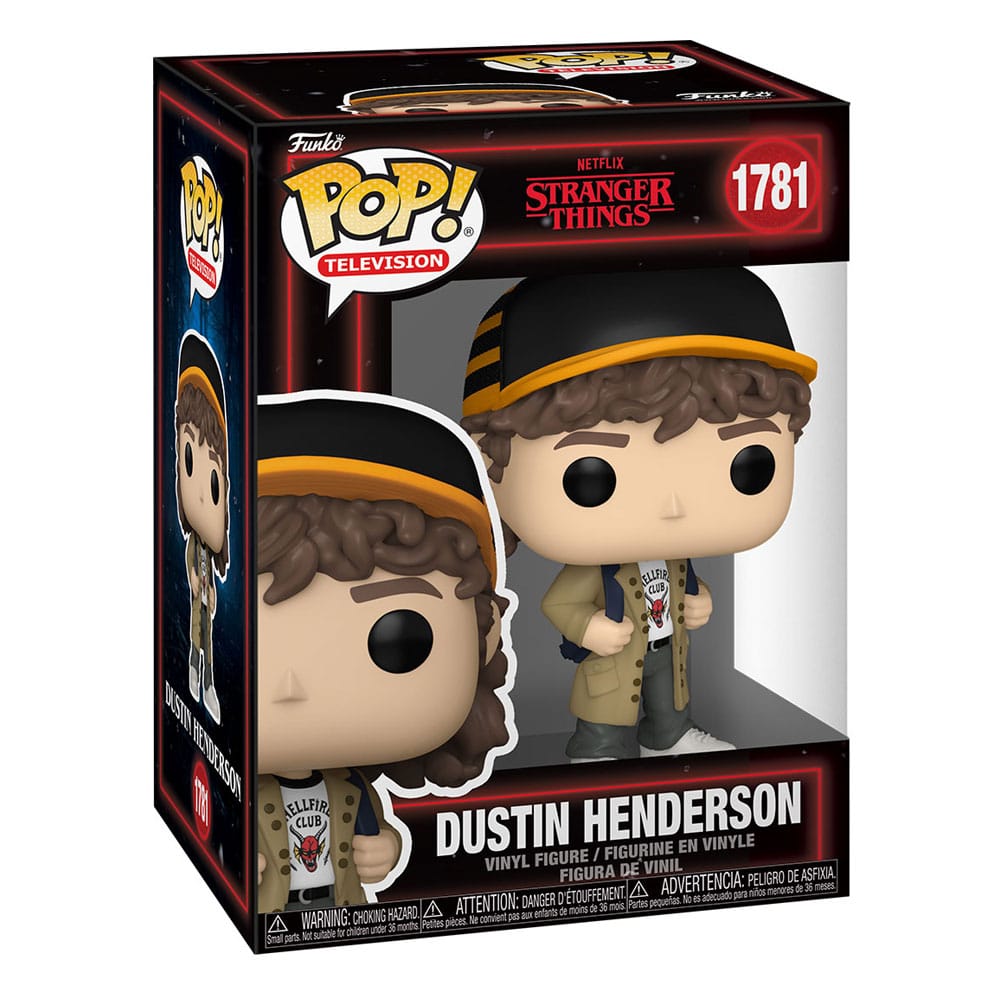 Funko Pop Dustin Henderson 1781 Stranger Things