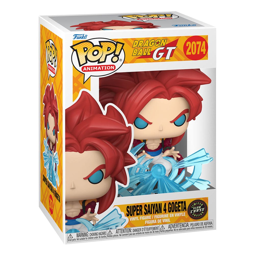 Funko Pop Gogeta SS4 2074 Dragon Ball GT CHase