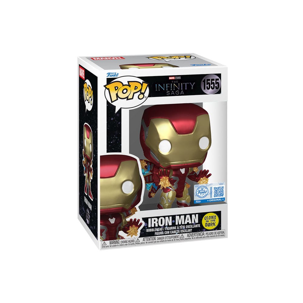 Funko Pop Iron Man Beams 1555 Marvel Special Edition
