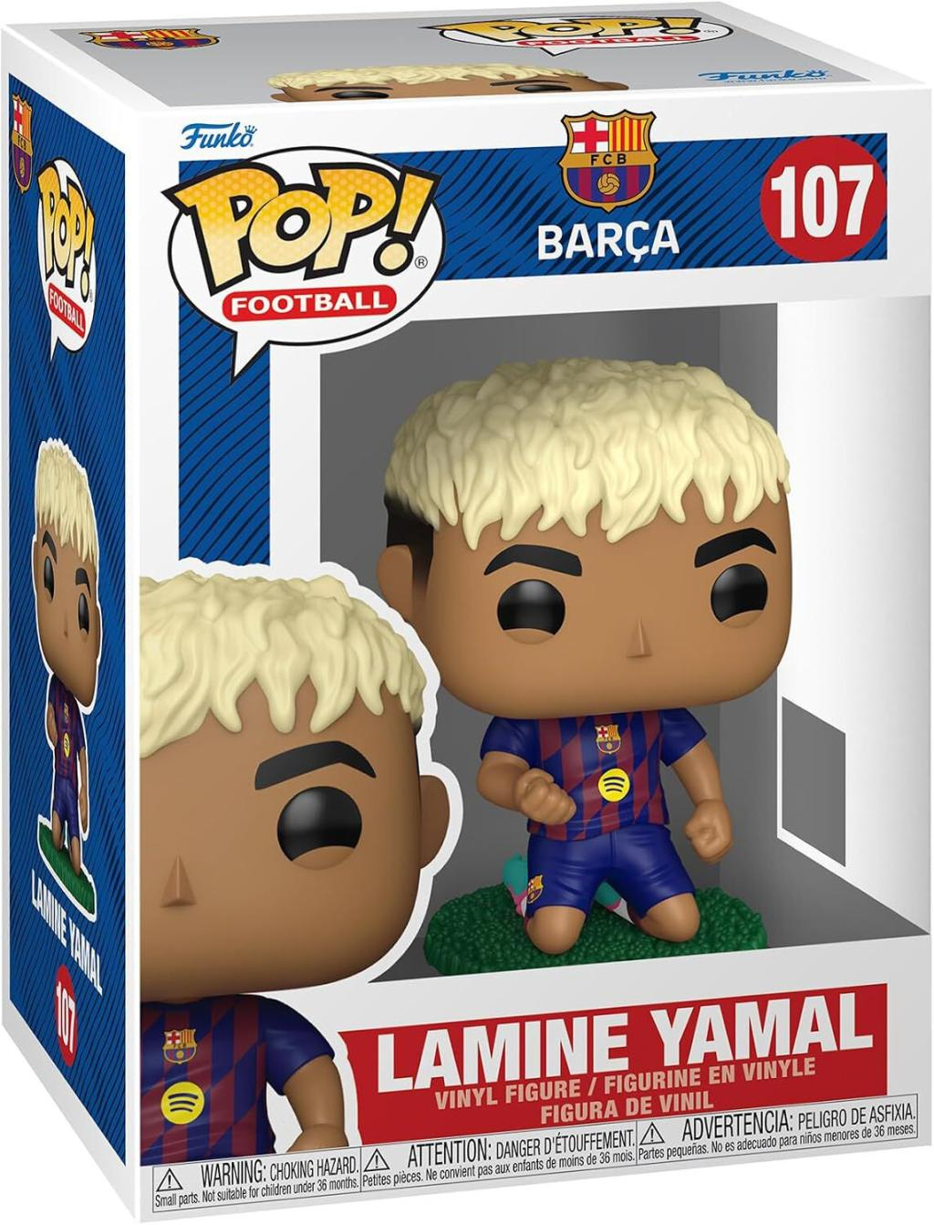 Funko Pop Lamine Yamal 107 FC Barcelona