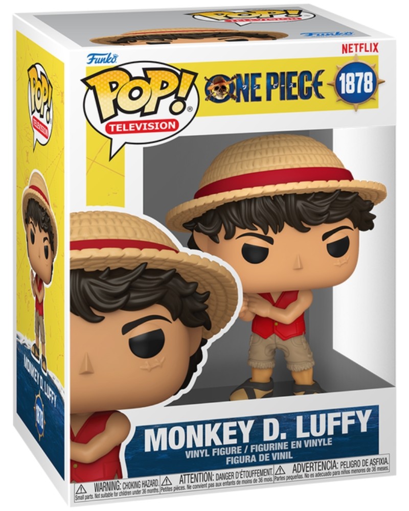 Funko Pop Monkey D Luffy 1878 One Piece Netflix LA