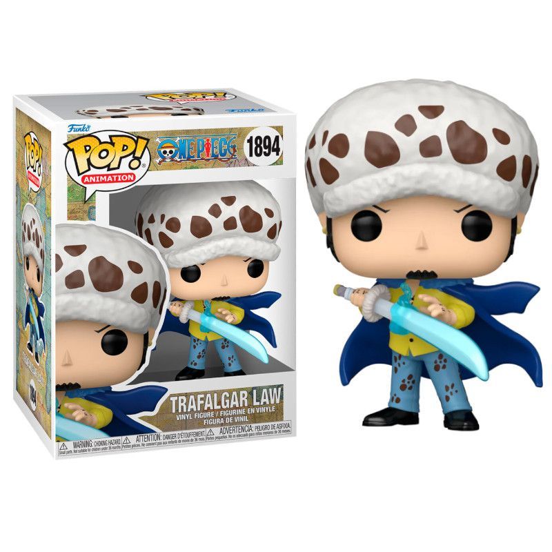 Funko Pop Trafalgar Law with Blue Anesthesia 1894 One Piece