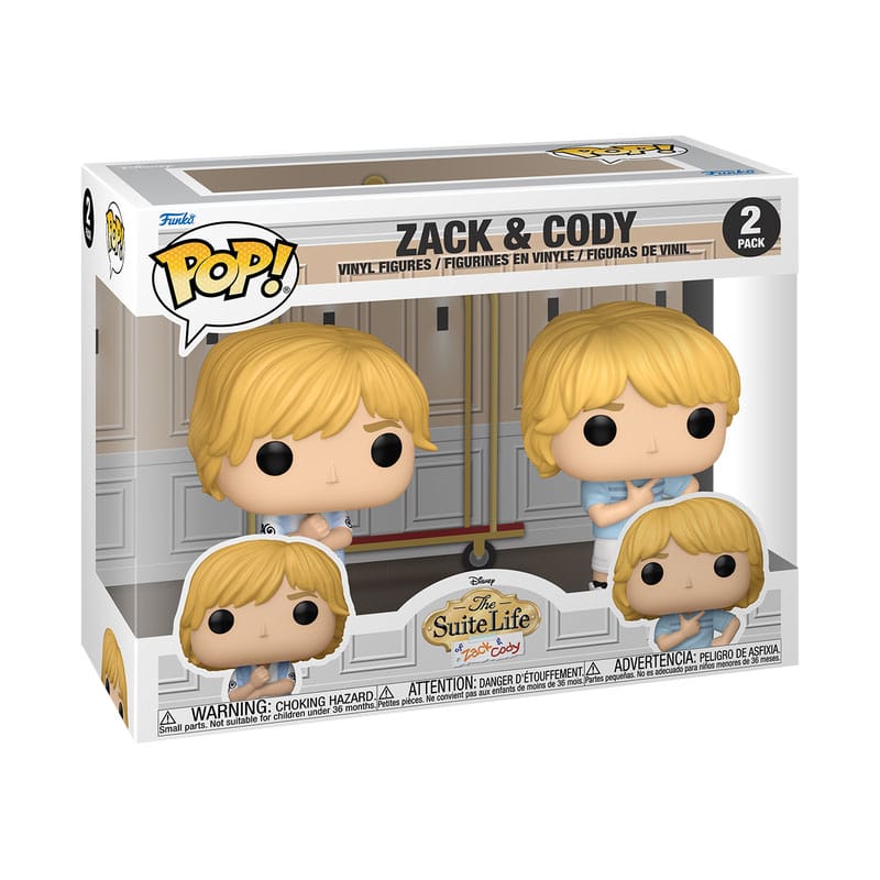 Funko Pop Zack and Cody 2 Pack The Suite Life