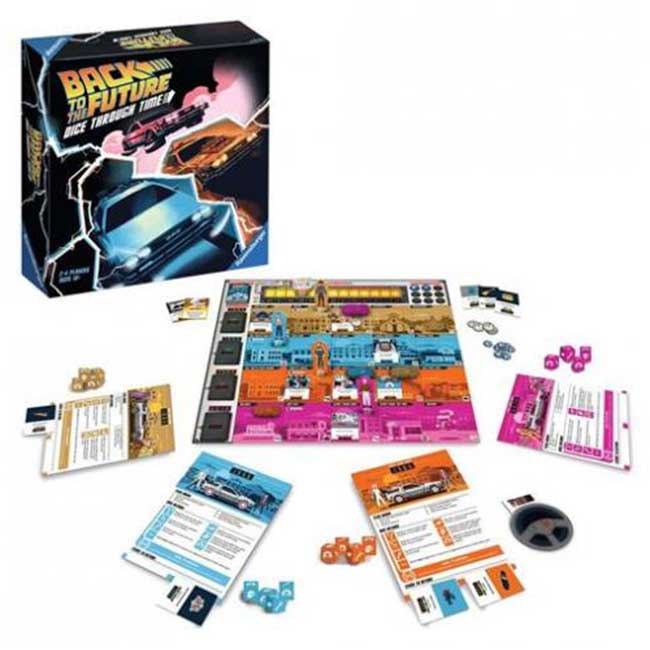 Gioco da Tavola Back to the Future Dice Through Time Ritorno al Futuro versione Italiano