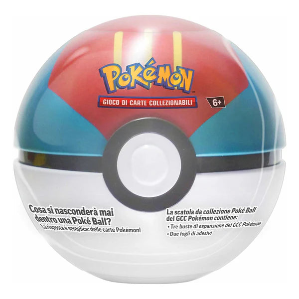 Tin Poke Ball con Bustine Pokemon ITA