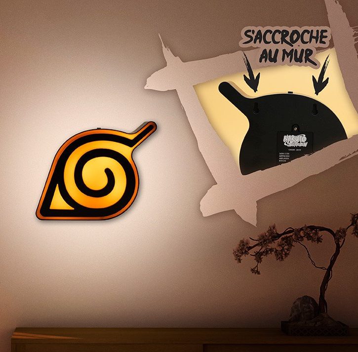 Lampada Simbolo Konoha Naruto Shippuden