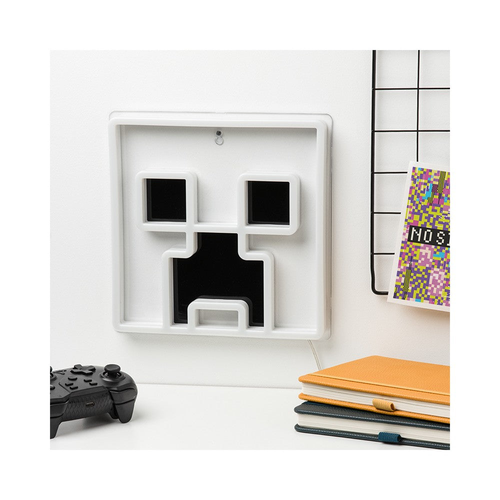 Lampada LED da parete Creeper Minecraft