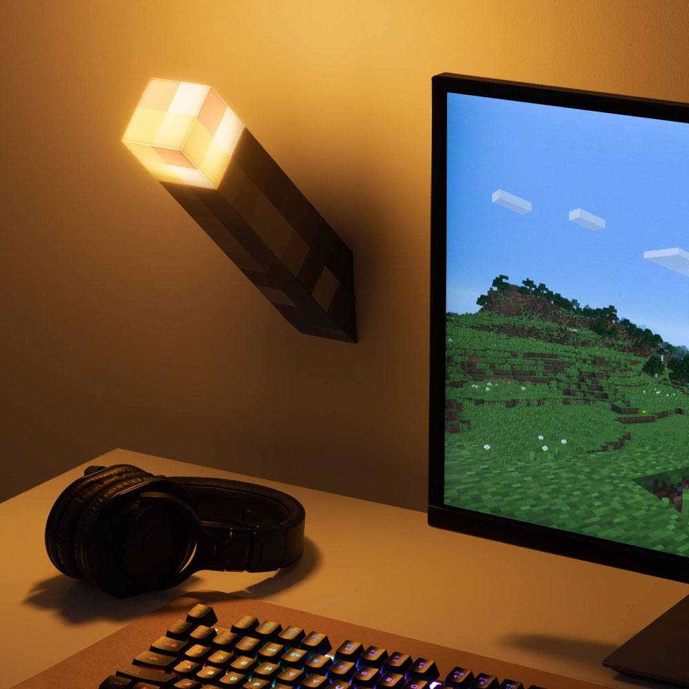Lampada Minecraft Torcia