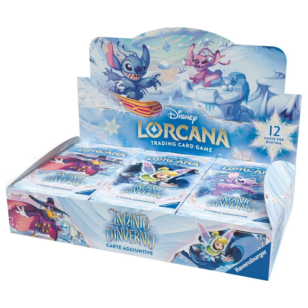 Lorcana Incanto D'inverno Box da 24 buste Disney ITA