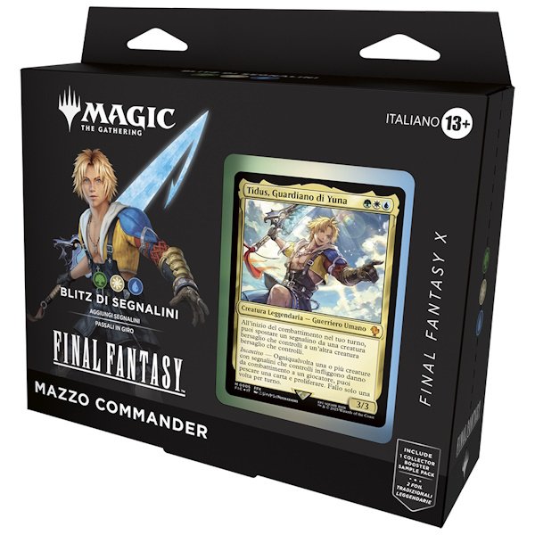 Magic the Gathering Mazzo Commander Final Fantasy ITA
