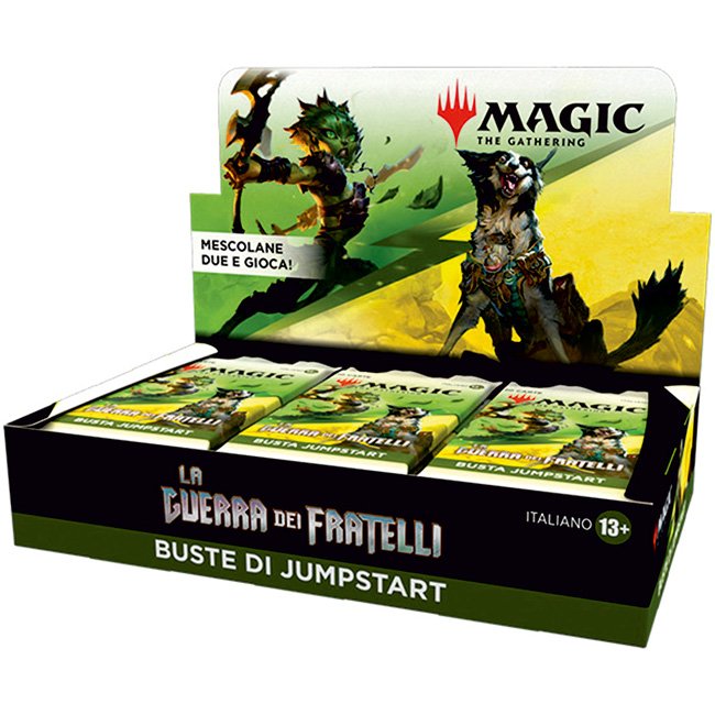 Magic The Gathering La Guerra dei Fratelli Buste Jumpstart