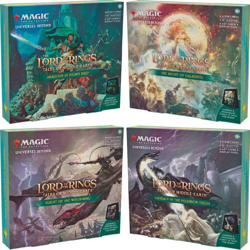 Magic The Gathering The Lord of the Rings Tales of Middle Earth Box Scene ENG Il Signore degli Anelli