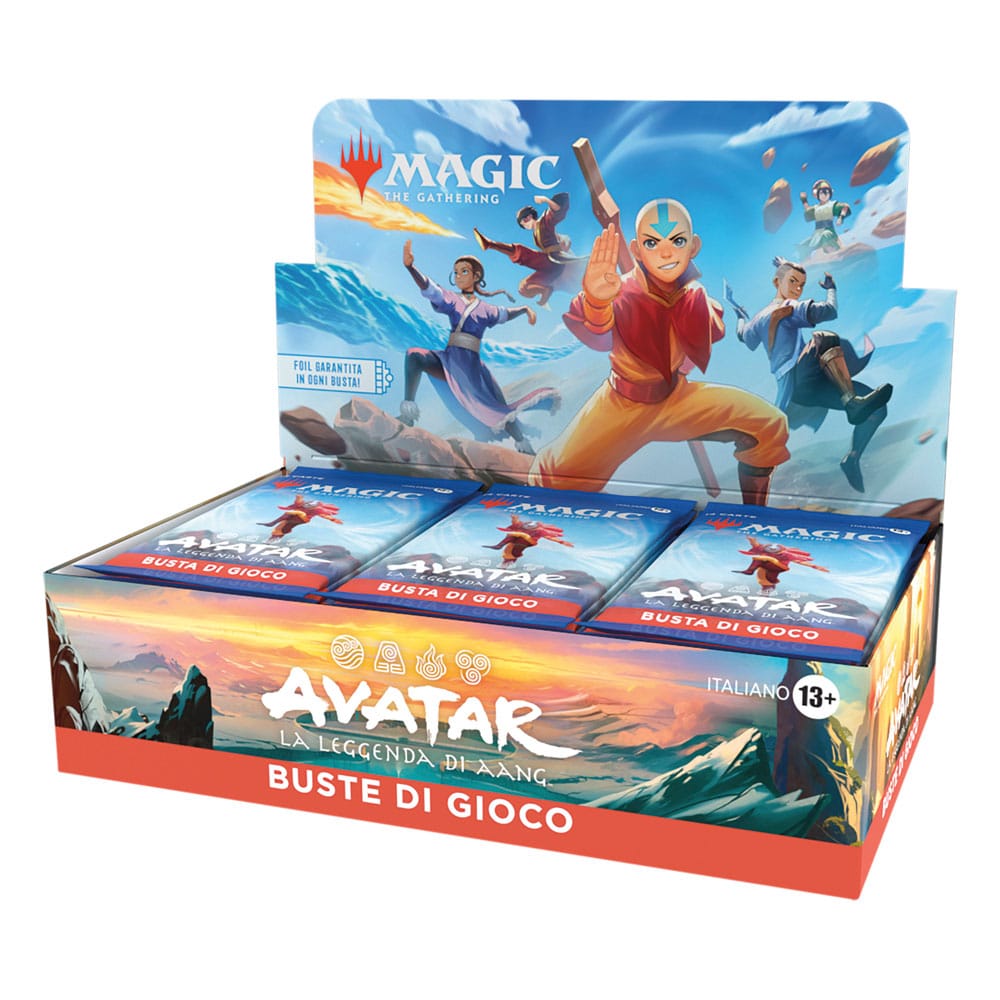 Magic The Gathering La Leggenda di Aang Box da 30 Buste di Gioco ITA
