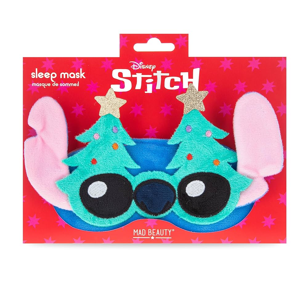 Maschera occhi per Dormire Stitch Disney Natale Mad Beauty