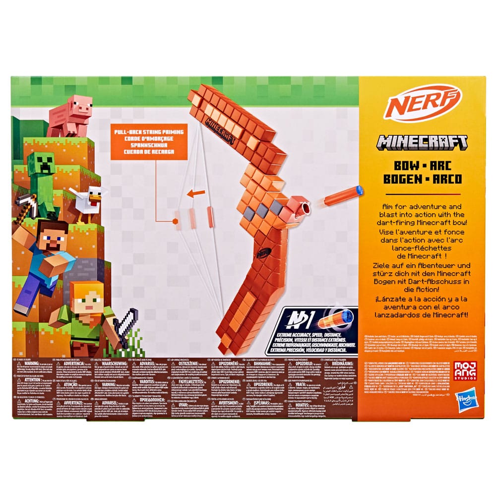 Arco Spara dardi Minecraft NERF