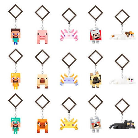 Minecraft Reveals Backpack Buddies – Portachiavi Blind Bag a Sorpresa Paladone