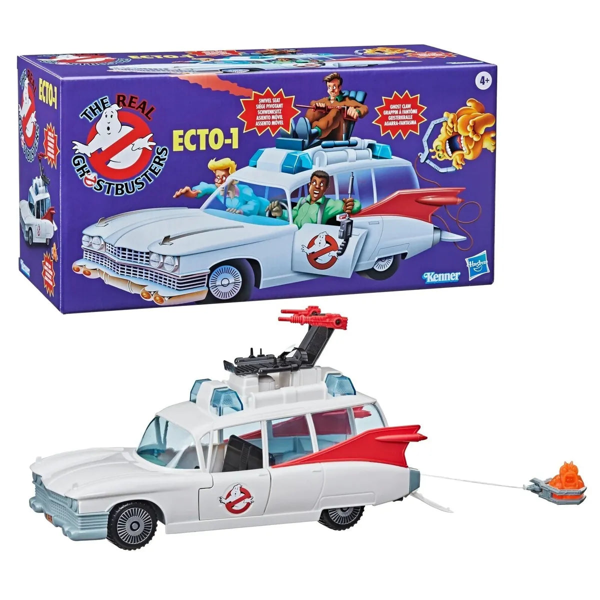 Modellino The Real Ghostbusters Kenner Classics Vehicle ECTO-1