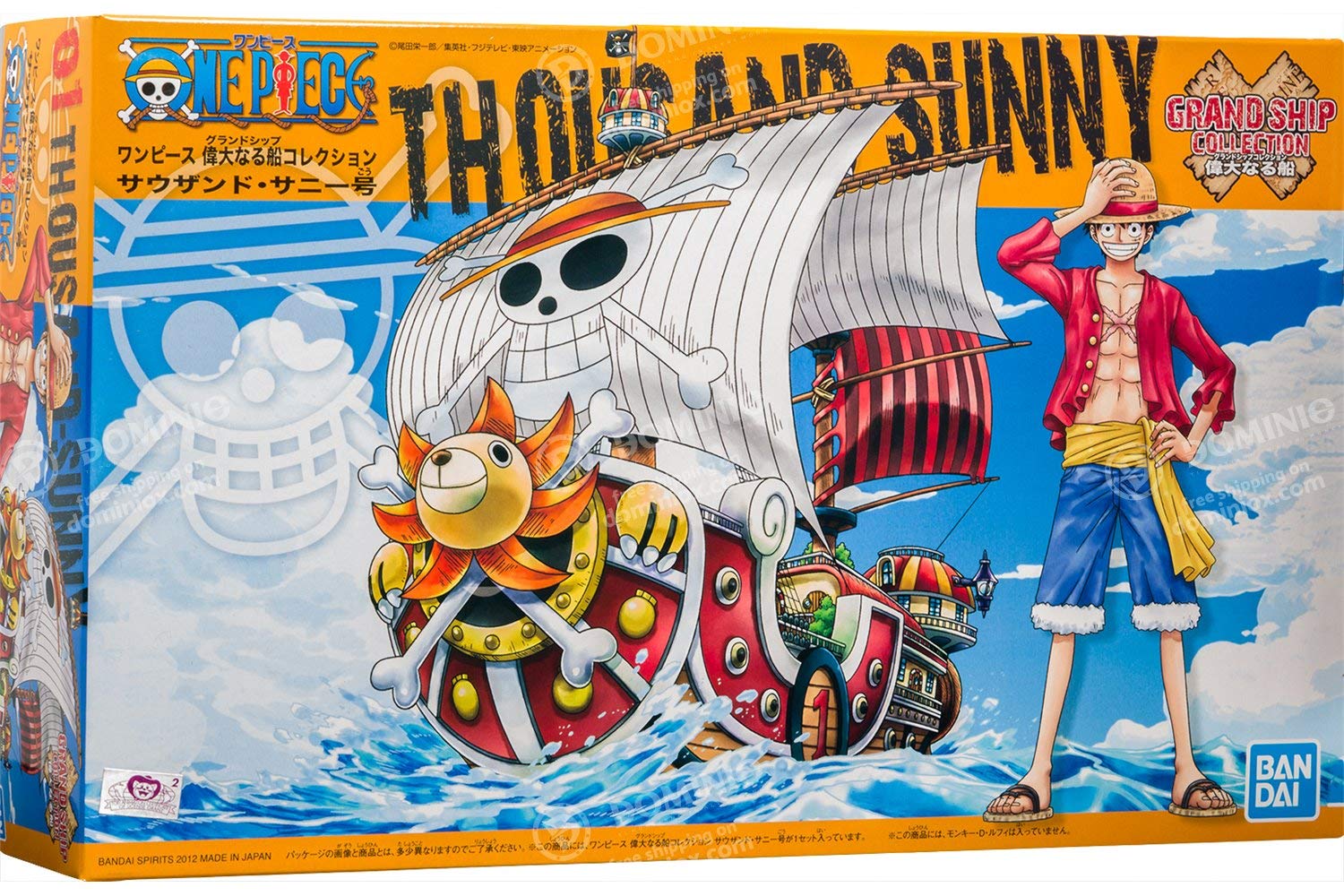 Modellino Thousand Sunny Grand Ship Collection One Piece