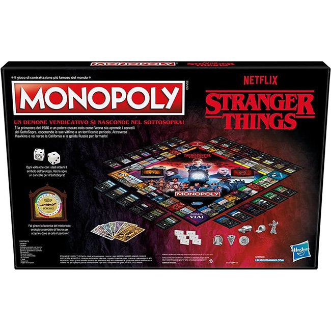 Monopoly Stranger Things Netflix Versione Italiana