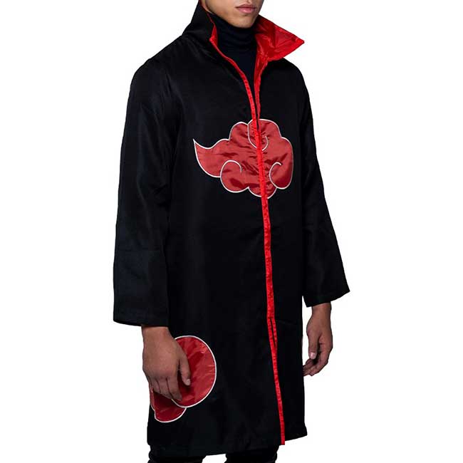 Naruto Shippuden Costume Mantello Organizzazione Alba