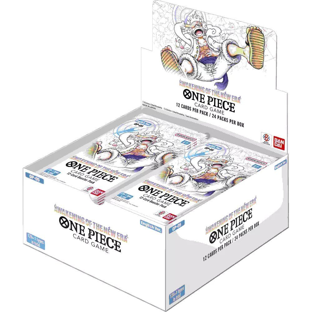 One Piece Card Game Awakening Of The New Era BOX 24 Bustine ENG OP 05