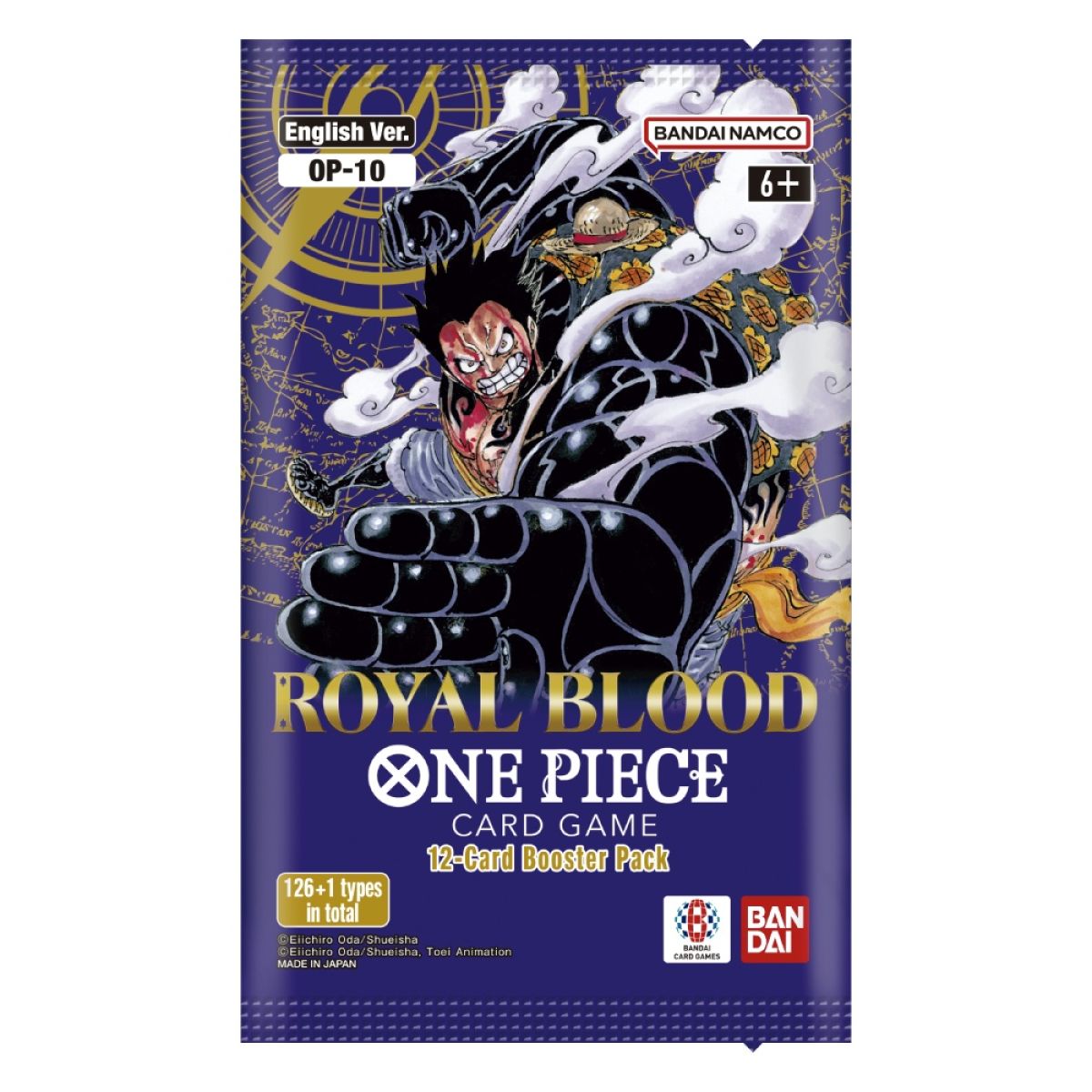 One Piece Card Game OP-10 Royal Blood Busta da 12 carte ENG