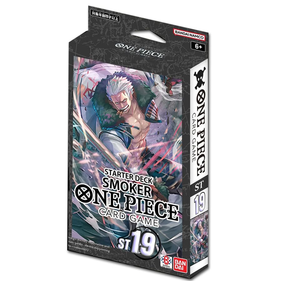One Piece Card Game Starter Deck Black Smoker Stagione 19 ENG
