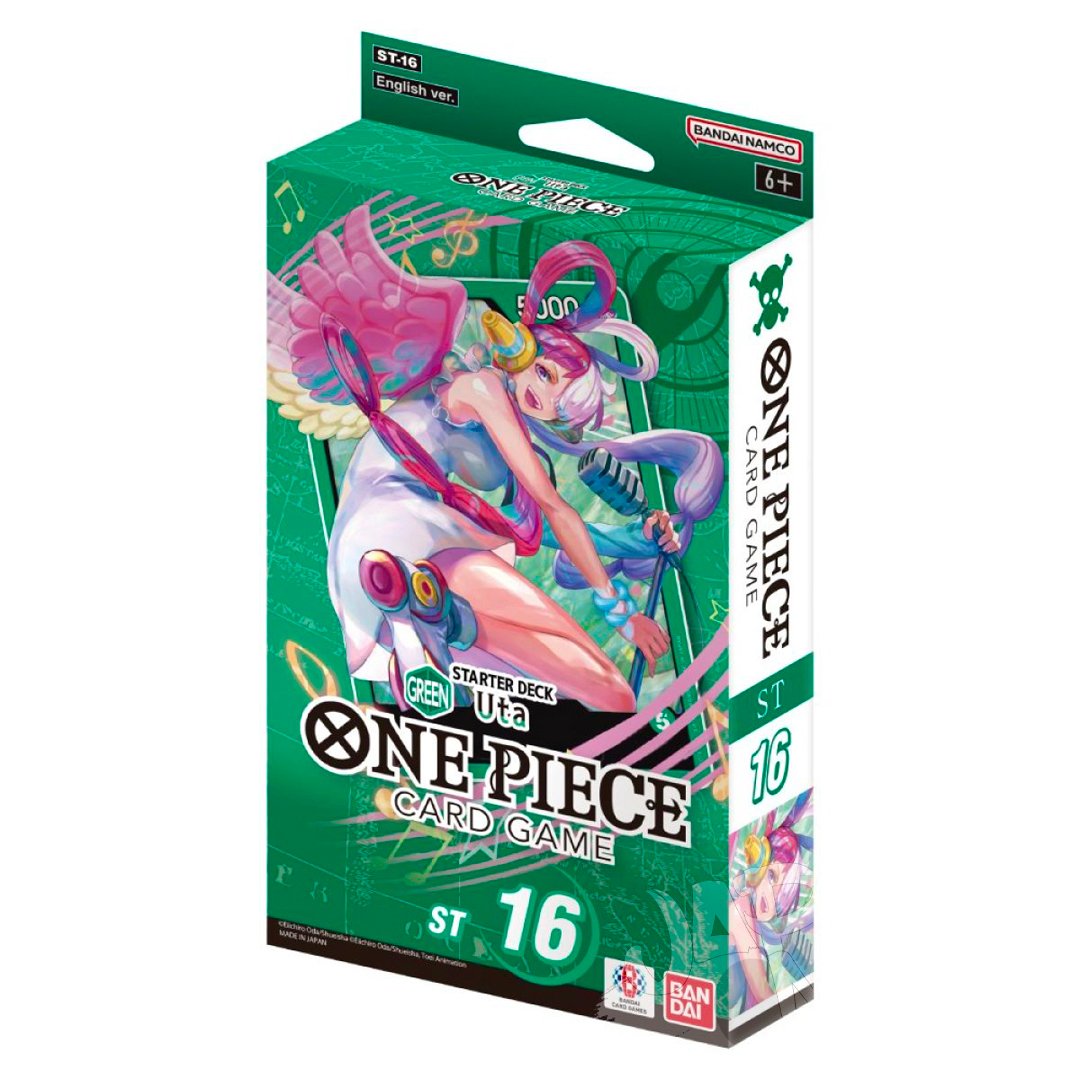 One Piece Card Game Starter Deck Green Uta Stagione 16 ENG