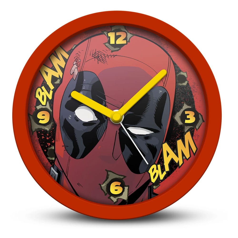 Orologio Sveglia Deadpool Blam Blam Marvel