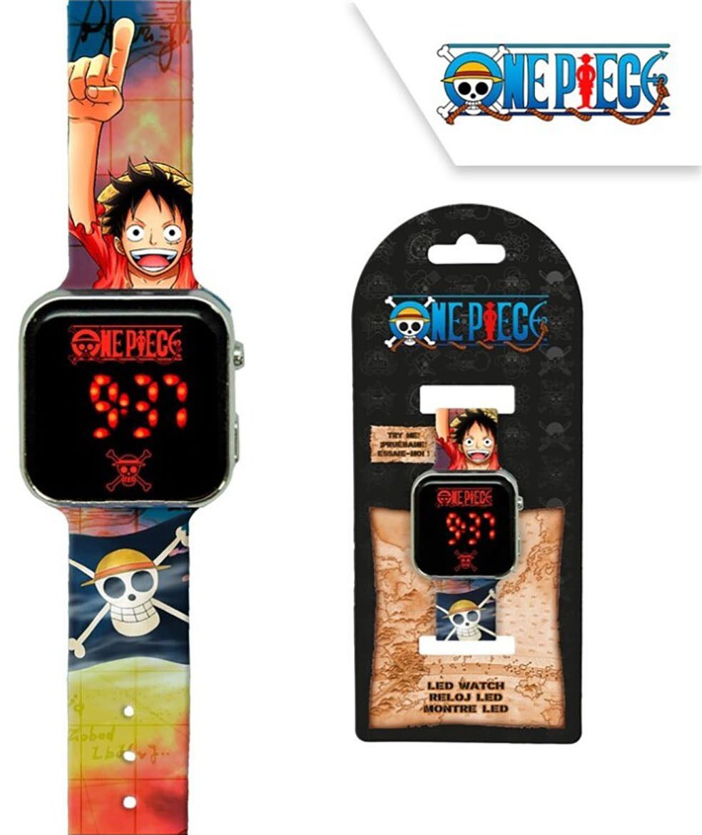 Orologio da Polso Digitale LED Luffy One Piece