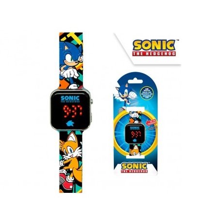 Orologio da Polso Digitale LED Sonic Tails knuckles