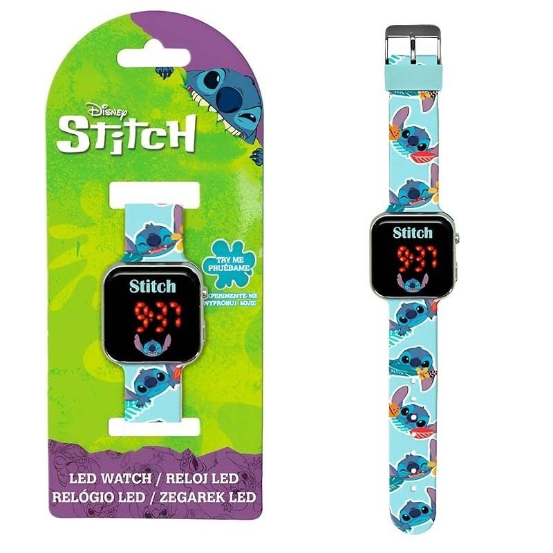 Orologio da Polso Digitale LED Stitch Disney