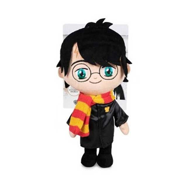 Peluche Harry Potter con sciarpa 30 cm
