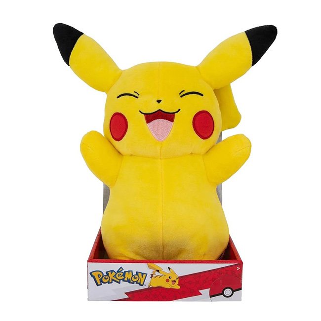 Peluche Pikachu Sorridente 30cm Pokemon