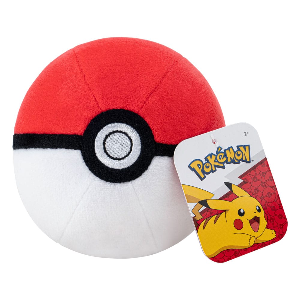 Peluche Poke Ball Pokemon 13 cm