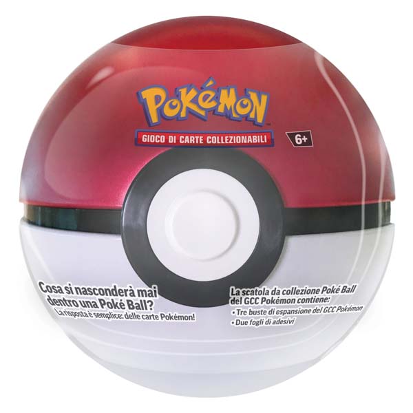 Tin Poke Ball con Bustine Pokemon ITA