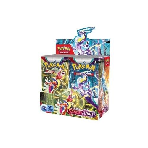 Pokemon Box 36 buste da 10 carte Scarlatto e Violetto