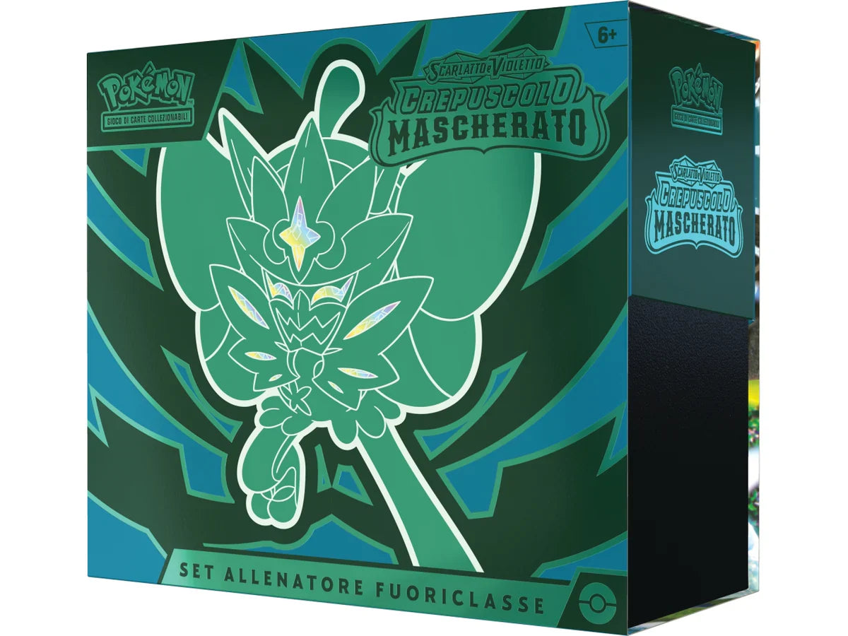 Pokemon Set Allenatore Fuoriclasse Crepuscolo Mascherato Scarlatto e Violetto ITA