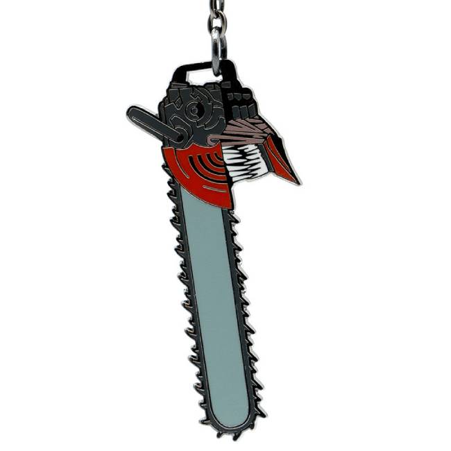 Portachiavi Chainsaw Man Testa