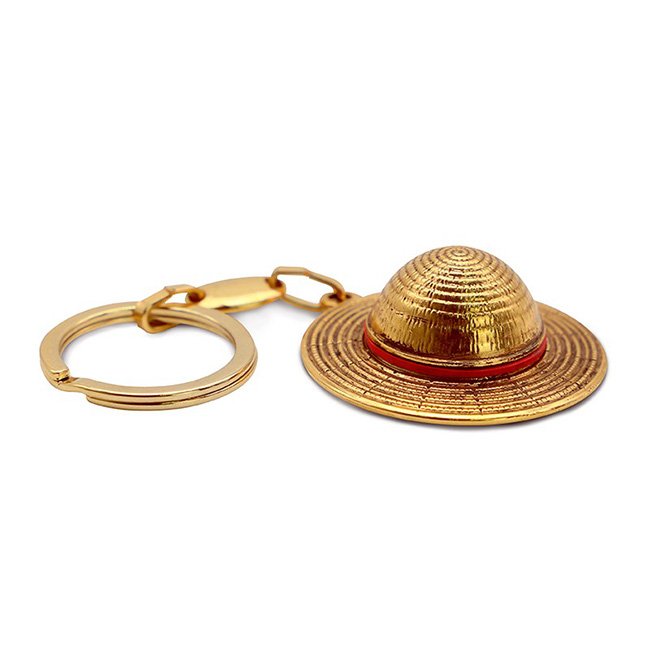 Portachiavi One Piece Capello Luffy 3D