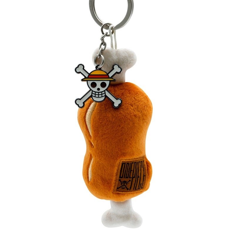 Portachiavi Peluche Meat on a Bone One Piece