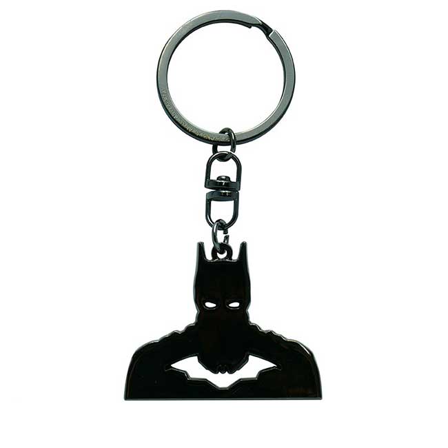 Portachiavi The Batman mezzo busto intagliato nero