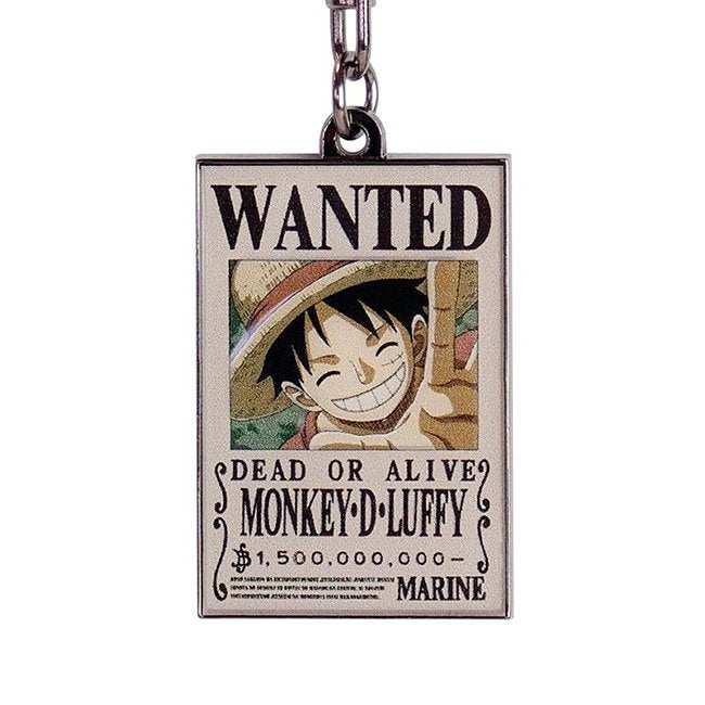 Portachiavi Wanted Monkey.D. Luffy One Piece