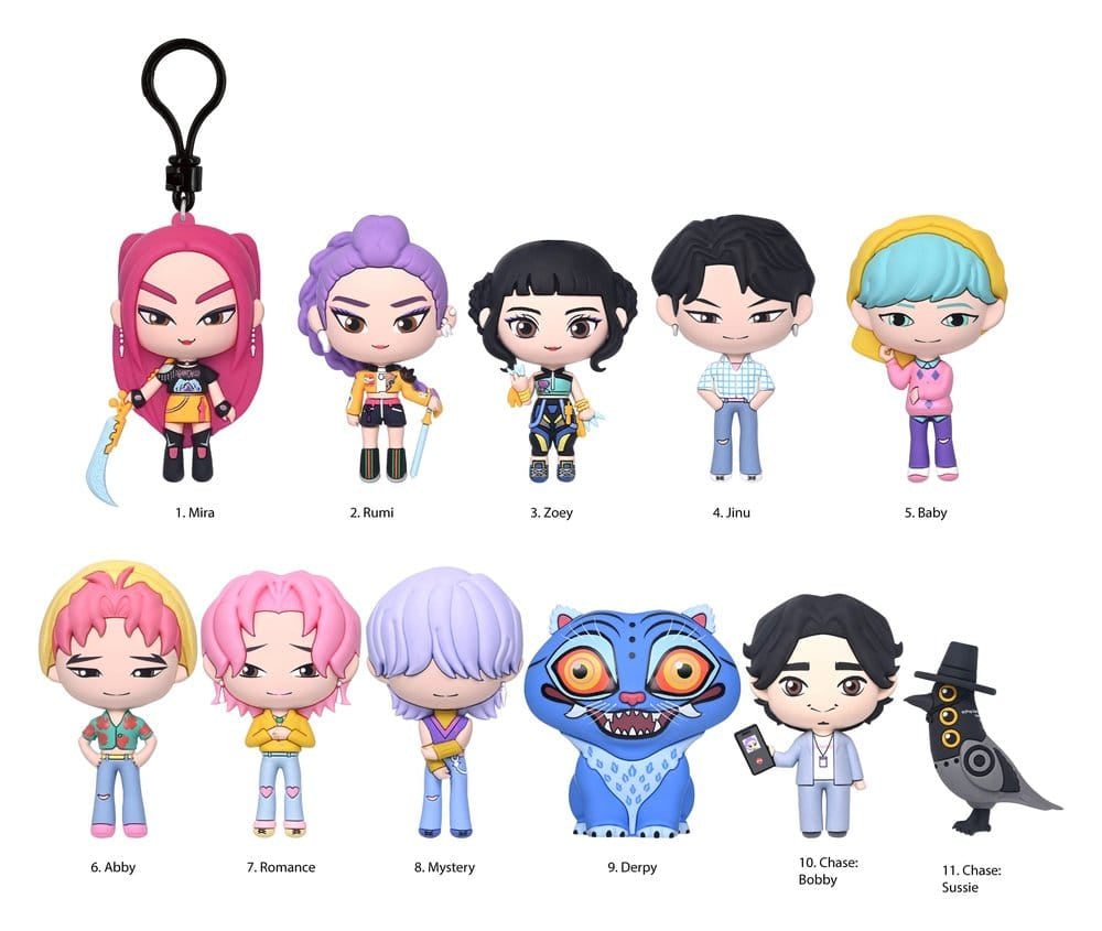 Portachiavi 3D PVC K-Pop Demon Hunters