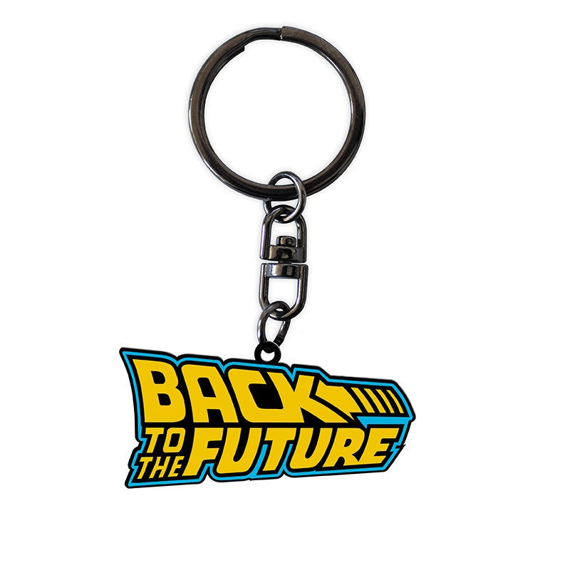 Portachiavi Back to The Future Logo