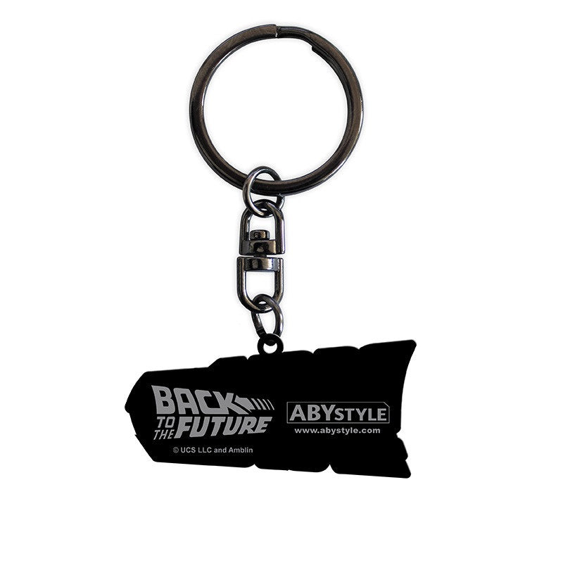 Portachiavi Back to The Future Logo