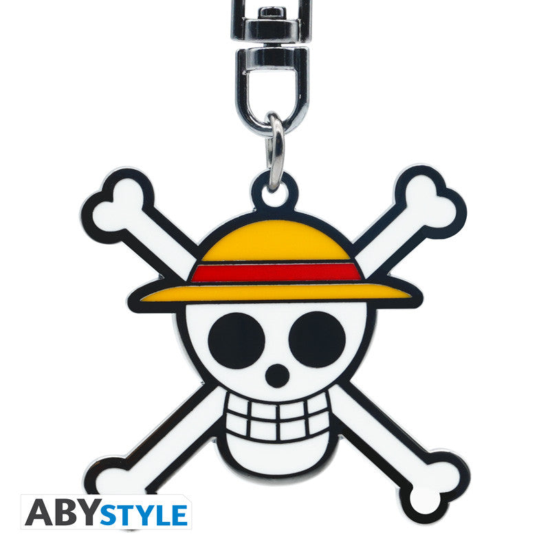 Portachiavi in metallo One Piece Logo