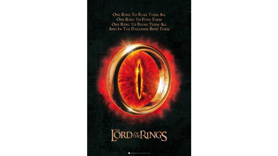 Poster The Lord of the Rings 91x61cm Il Signore degli Anelli
